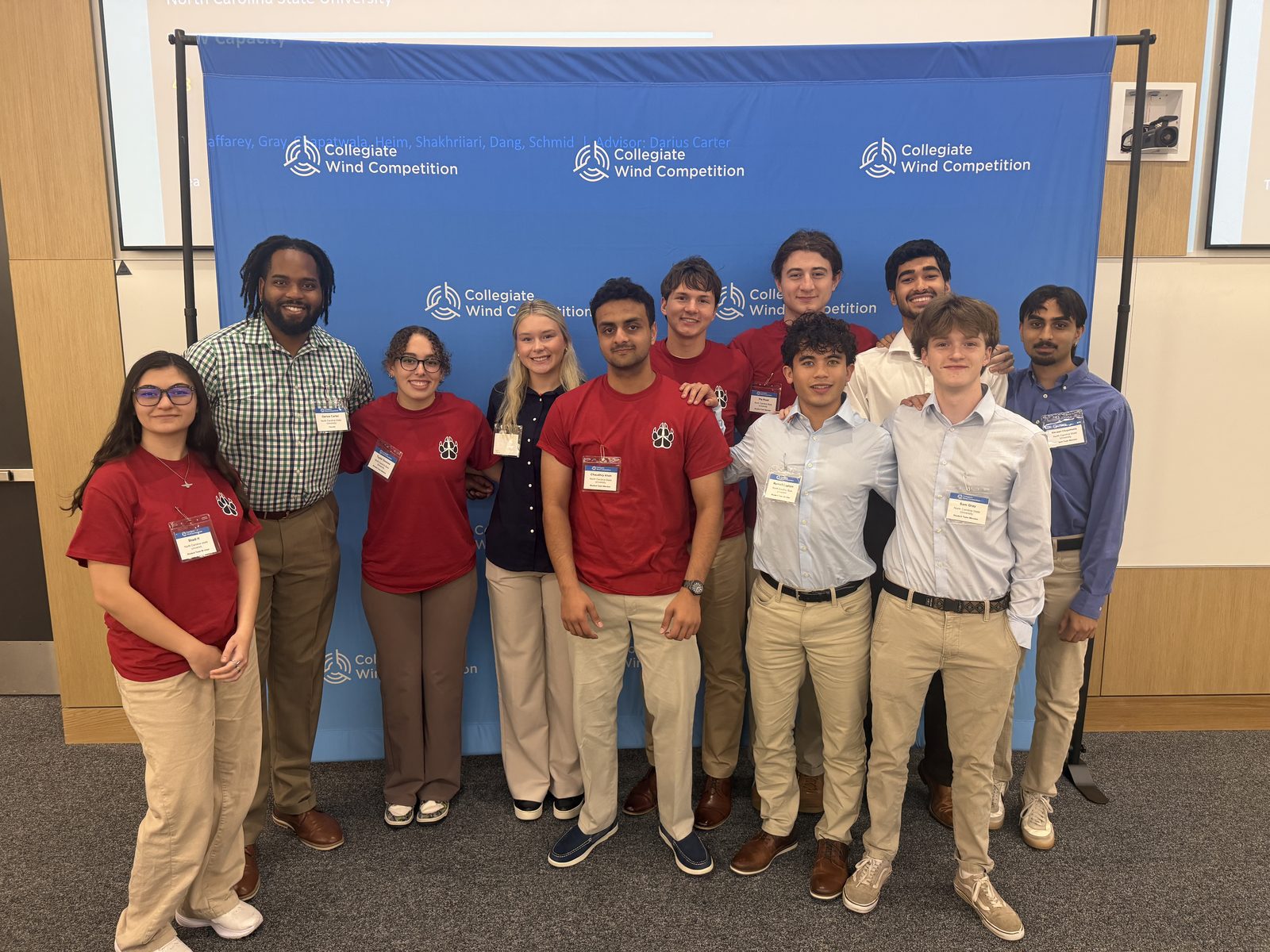 The Windpack team at the 2026 Collegiate Wind Competition